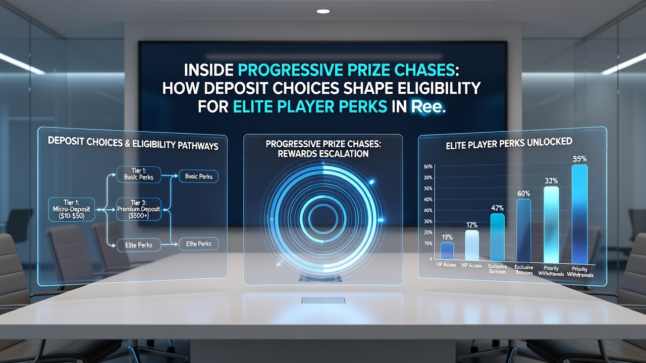 VIP tier dashboard displaying deposit milestones for progressive jackpot access