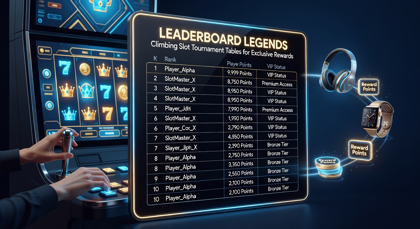 Close-up of a player's screen showing real-time leaderboard climb during an intense slot tournament